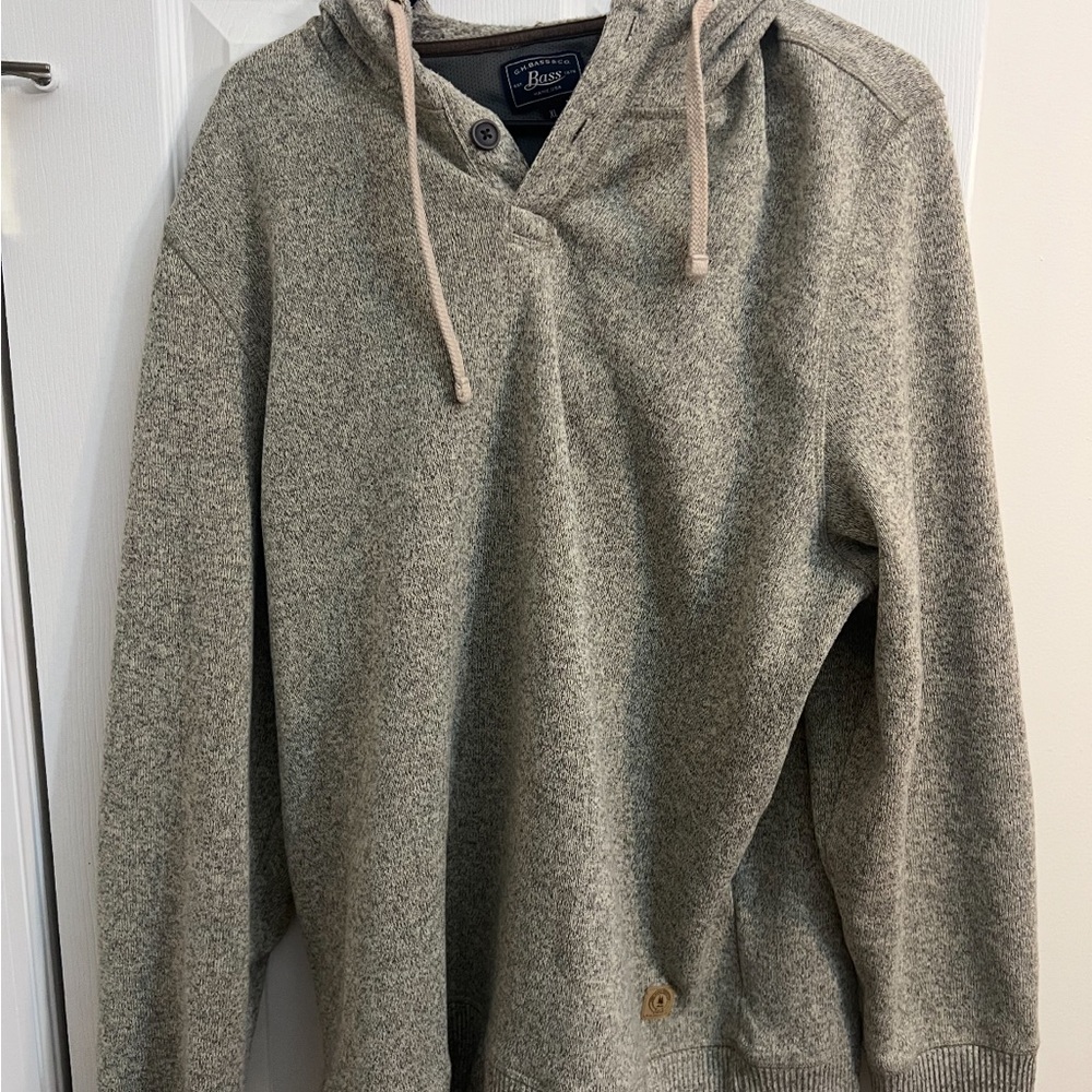 G.H. Bass & Co. Tan Buttoned Sweater